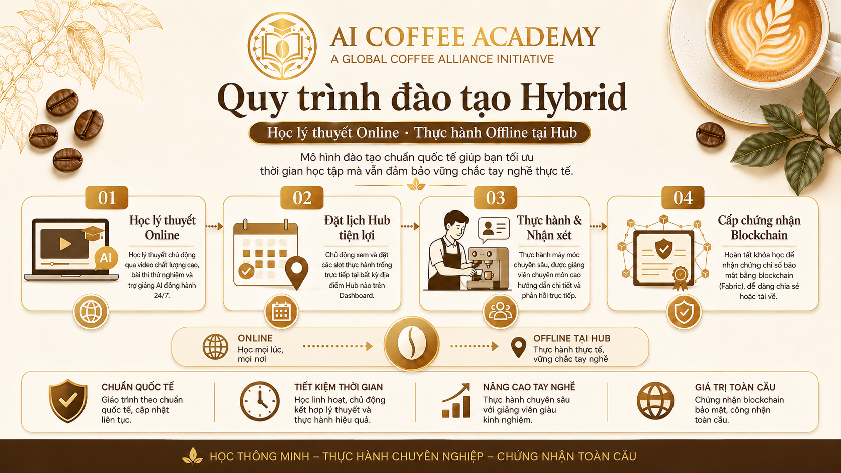 Quy trình đào tạo Hybrid